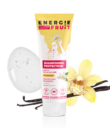 shampoing sans sulfate vanille energie fruit