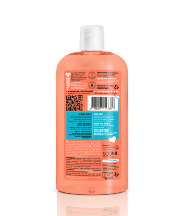 gel douche monoï dos energie fruit