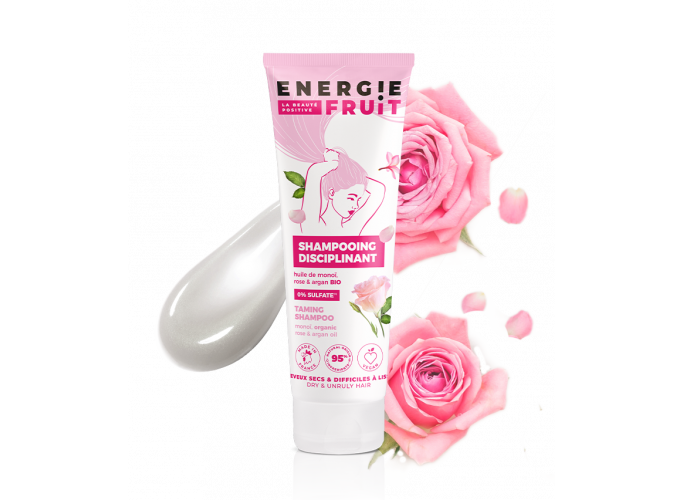 Shampoing sans sulfate monoï rose energie fruit