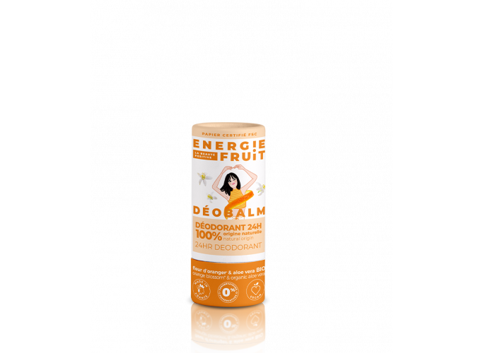 Déodorant naturel oranger face energie fruit