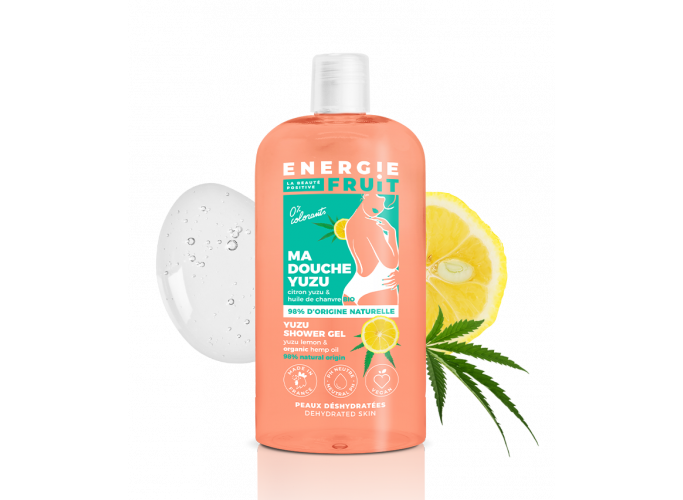 Gel douche yuzu chanvre energie fruit