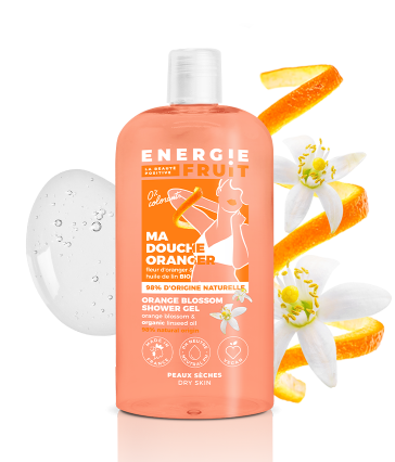 Gel douche oranger energie fruit