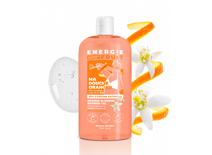 Gel douche oranger energie fruit