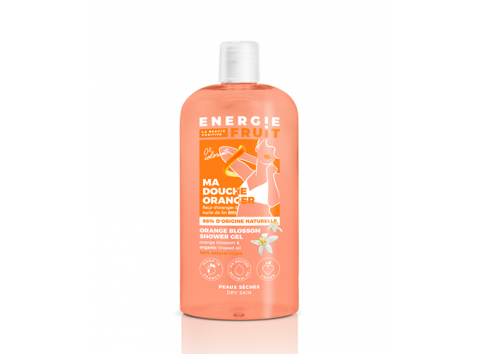 Gel douche oranger face energie fruit