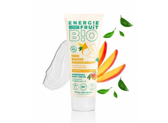 Baume corps BIO mangue energie fruit