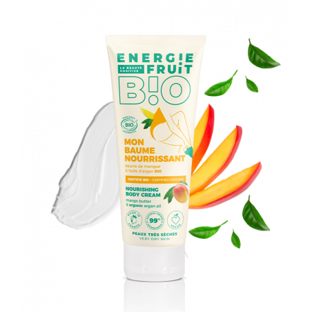 Baume corps BIO mangue energie fruit