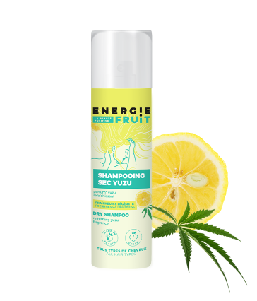 shampoing sec yuzu energie fruit