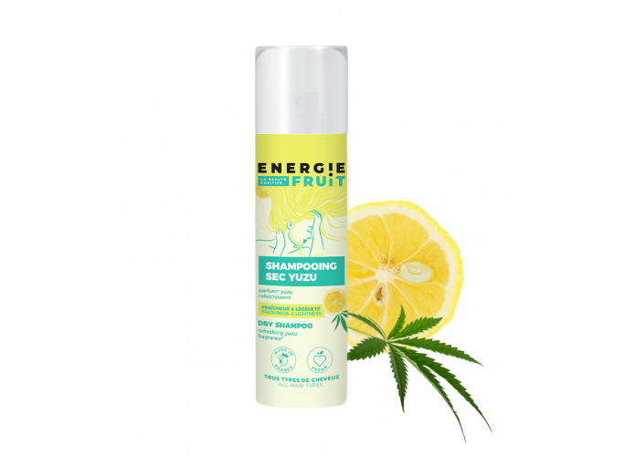 shampoing sec yuzu energie fruit